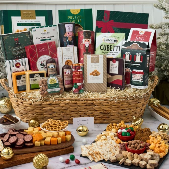 Christmas Snack Basket Jumbo