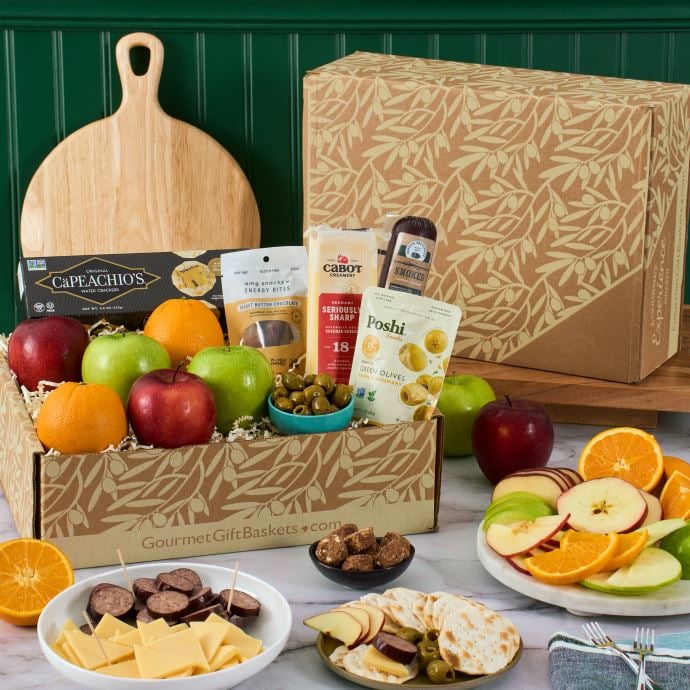 Farmers Markett Box Birthdayt Basket