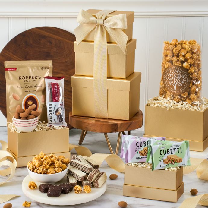 A Taste Of Elegance Gift Tower
