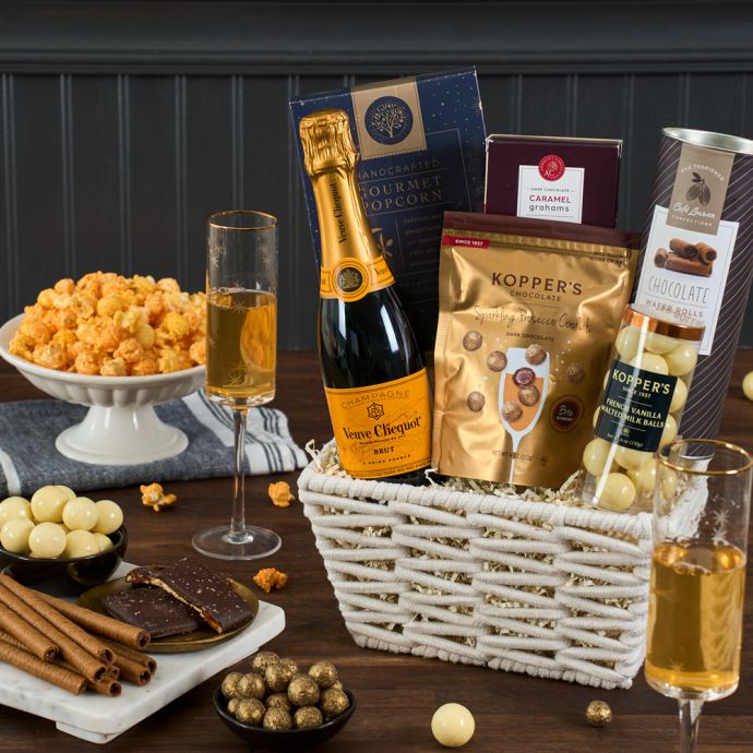 Midnight Snack And Veuve Champagne Gift