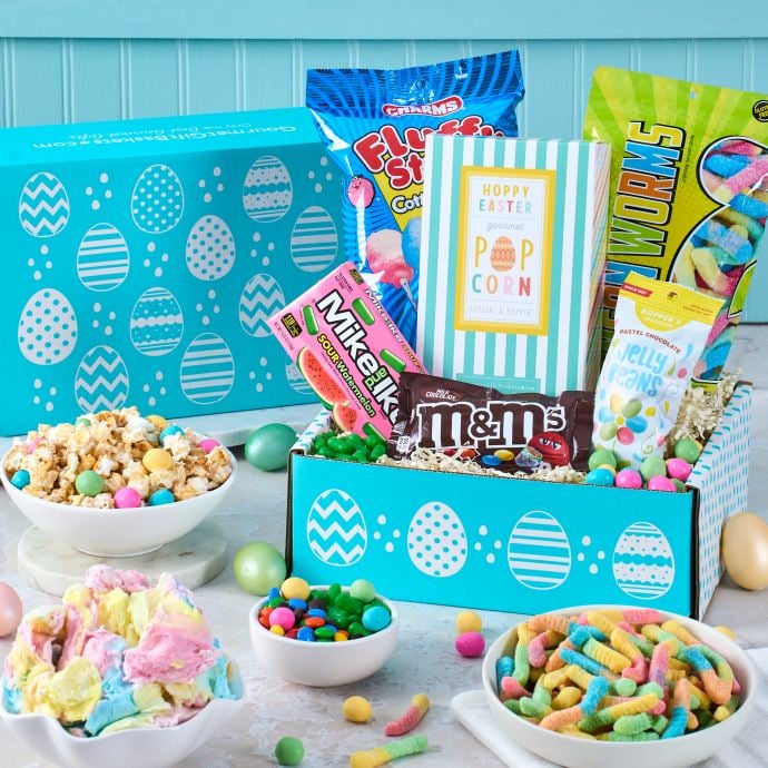 Easter Candy Care Package Blue