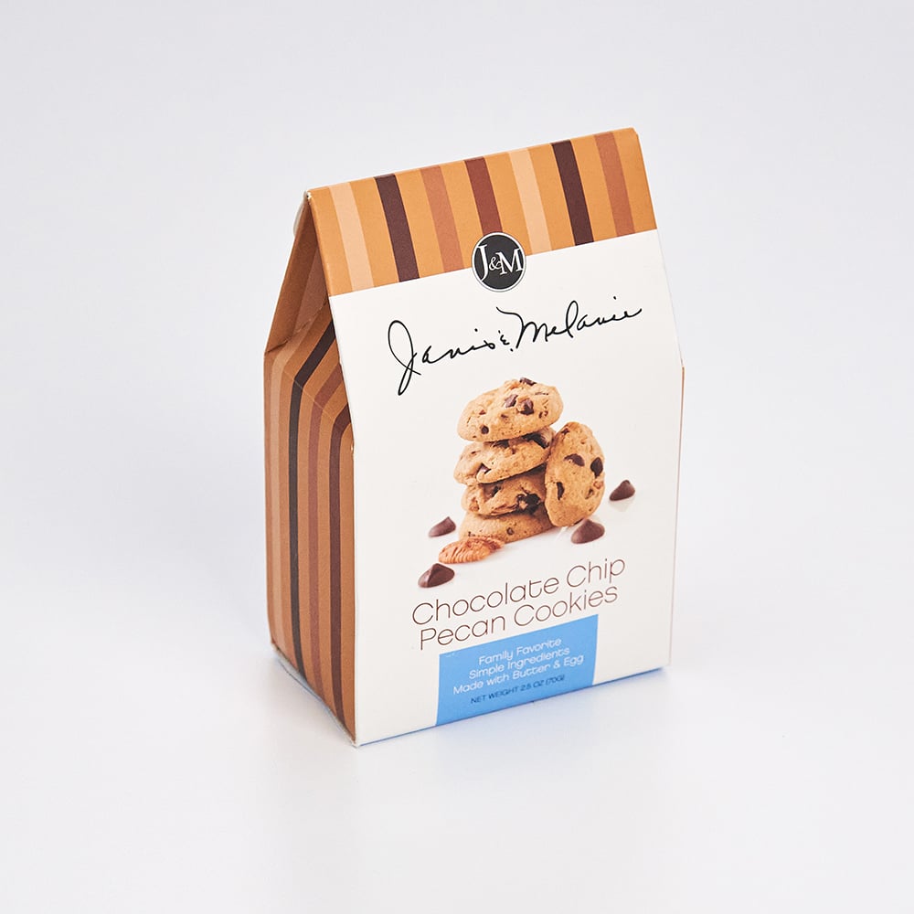 Chocolate Chip Pecan Cookies by J&M Foods - 2.5 oz. -                                                