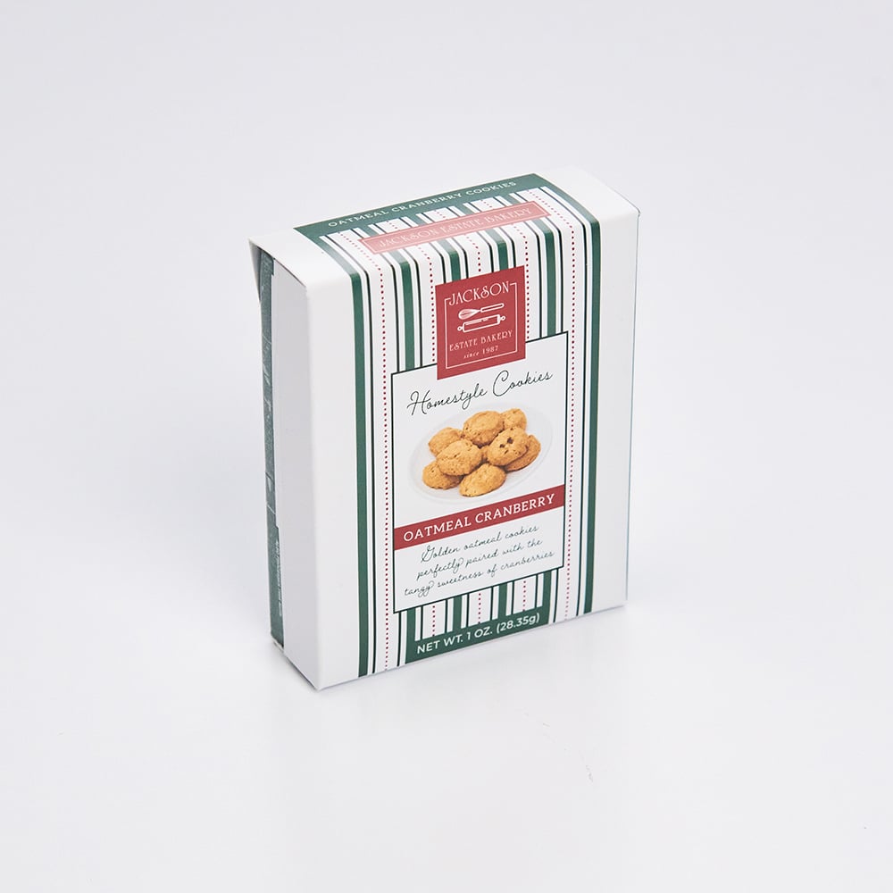 Oatmeal Cranberry Cookies by Jackson Estate - 1 oz. - (CHRISTMAS)                                    