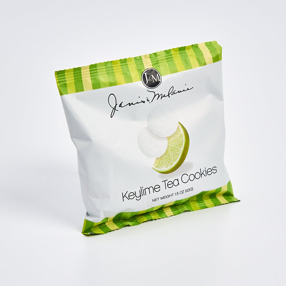 Key Lime Tea Cookies by J&M Foods - 1.5 oz. -                                                        