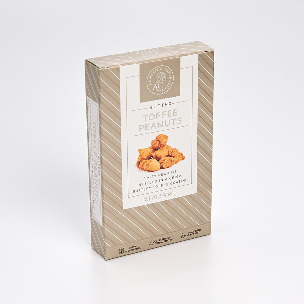 Butter Toffee Peanuts - 3 oz. -                                                                      