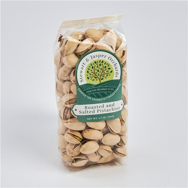 Roasted & Salted Pistachios by Stewart & Jasper Orchards - 6.5 oz. -                                 