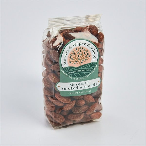 Mesquite Smoked Almonds by Stewart & Jasper Orchards - 8 oz. -