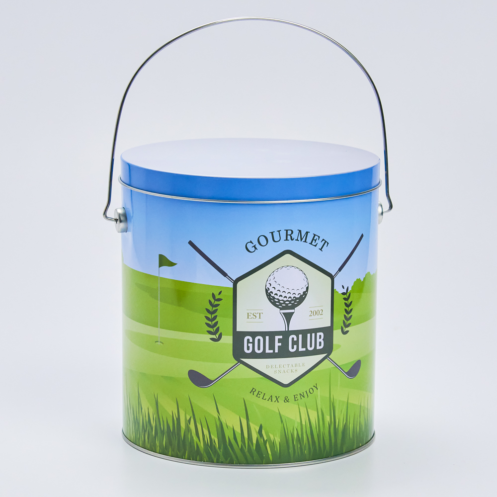Golf Tin - 1 Gal - Base & Lid -                                                                      