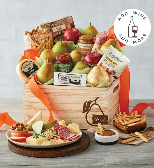 Harry & David – Royal Riviera® pear and gourmet gift tower.