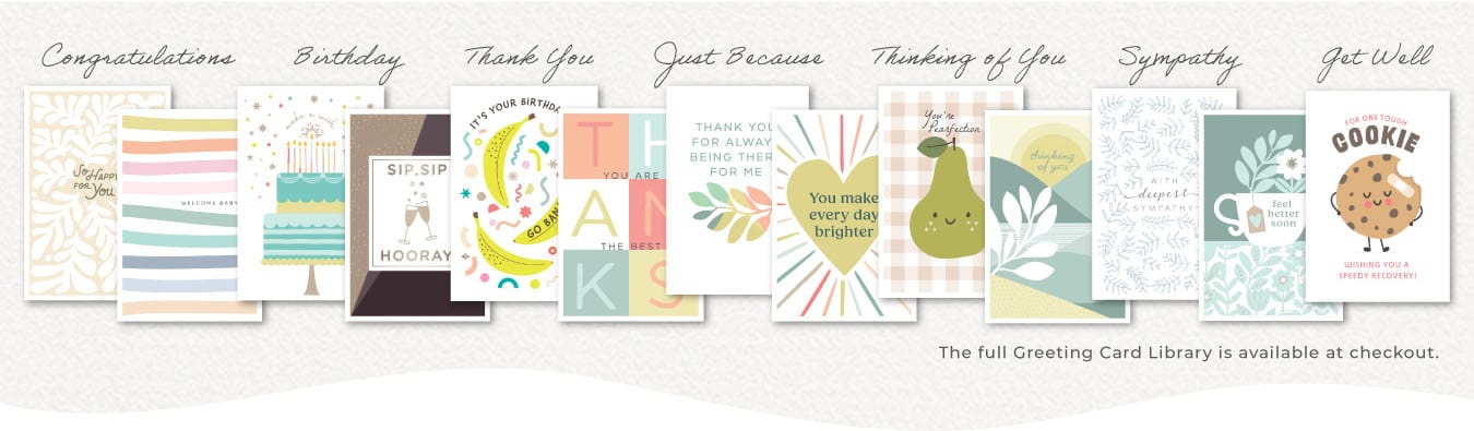 Greeting Cards for All Occasions Top Banner