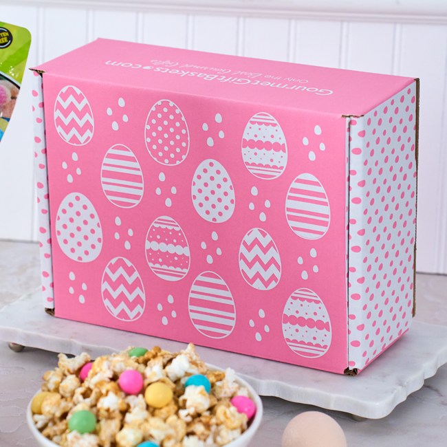 Easter Basket for College Students Pink