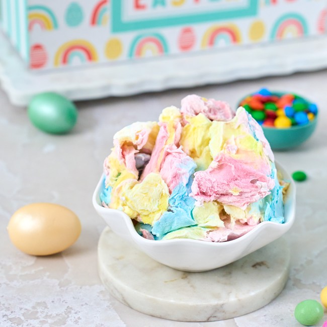 Easter Basket for College Students Rainbow