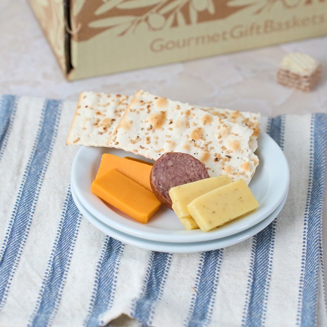 Father's Day Sweet and Savory Gift Box by GourmetGiftBaskets.com