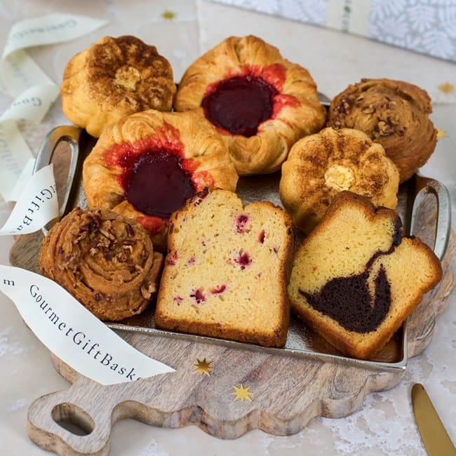Mothers Day Breakfast Pastry Gift Tower 