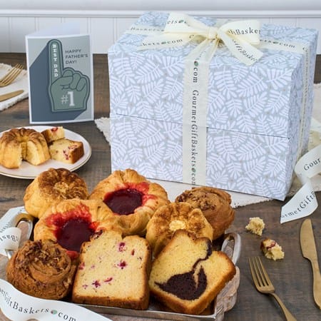 Fathers Day Breakfast Pastry Gift Tower