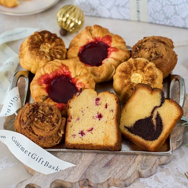 Christmas Breakfast Pastry Gift Tower