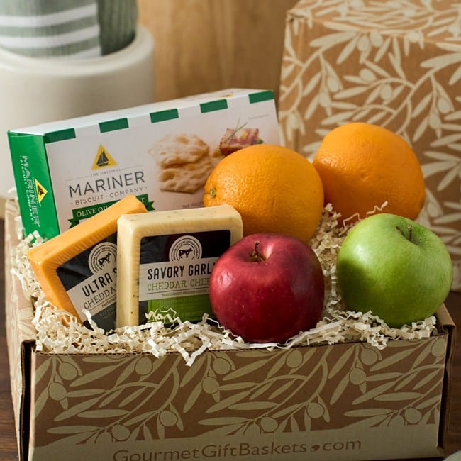 Happy Holidays Fruit Gift Box