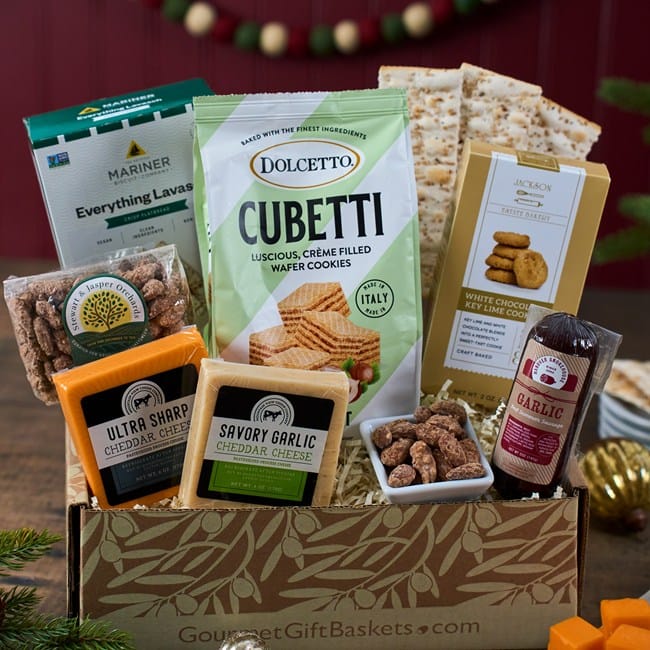Sweet and Savory Christmas Gift Box