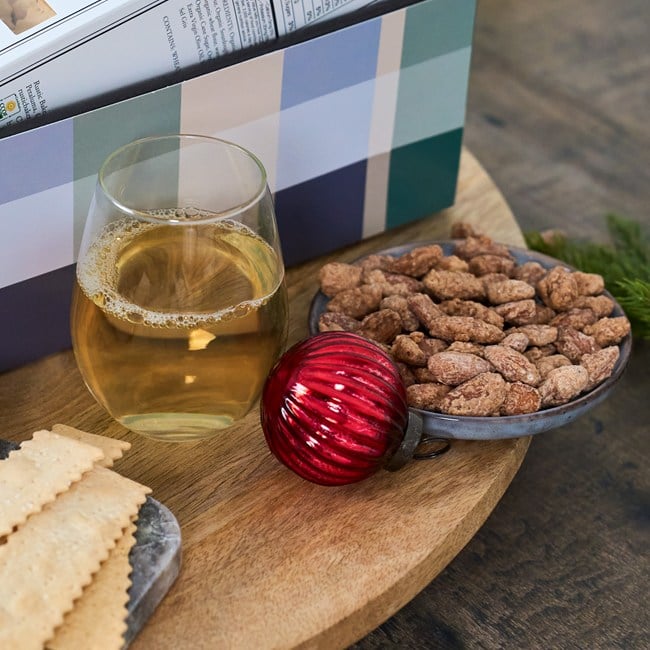 Veuve Champagne and Cheese Christmas Gift