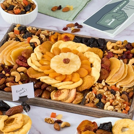 Fathers Day Dried Fruit &amp; Nuts Gift