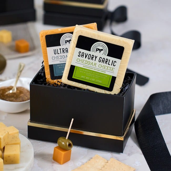 Father's Day Cheese & Cracker Gift Tower