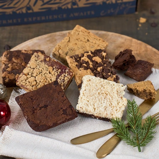 Happy Holidays Brownie Box Assortment 24 pc