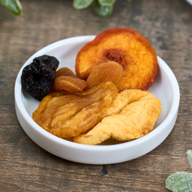 Happy Holidays Dried Fruit Gift Tray
