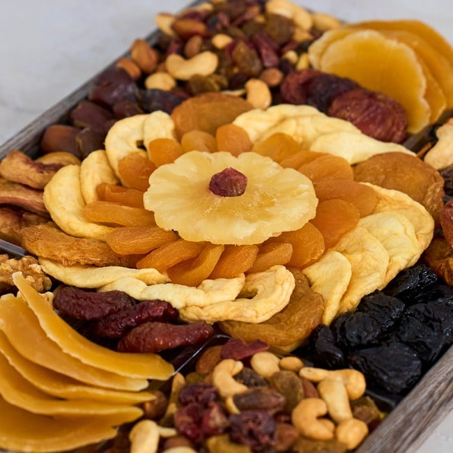 International Dried Fruit & Nut Platter