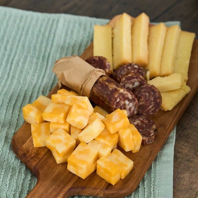 Charcuterie and Wine Gift Crate