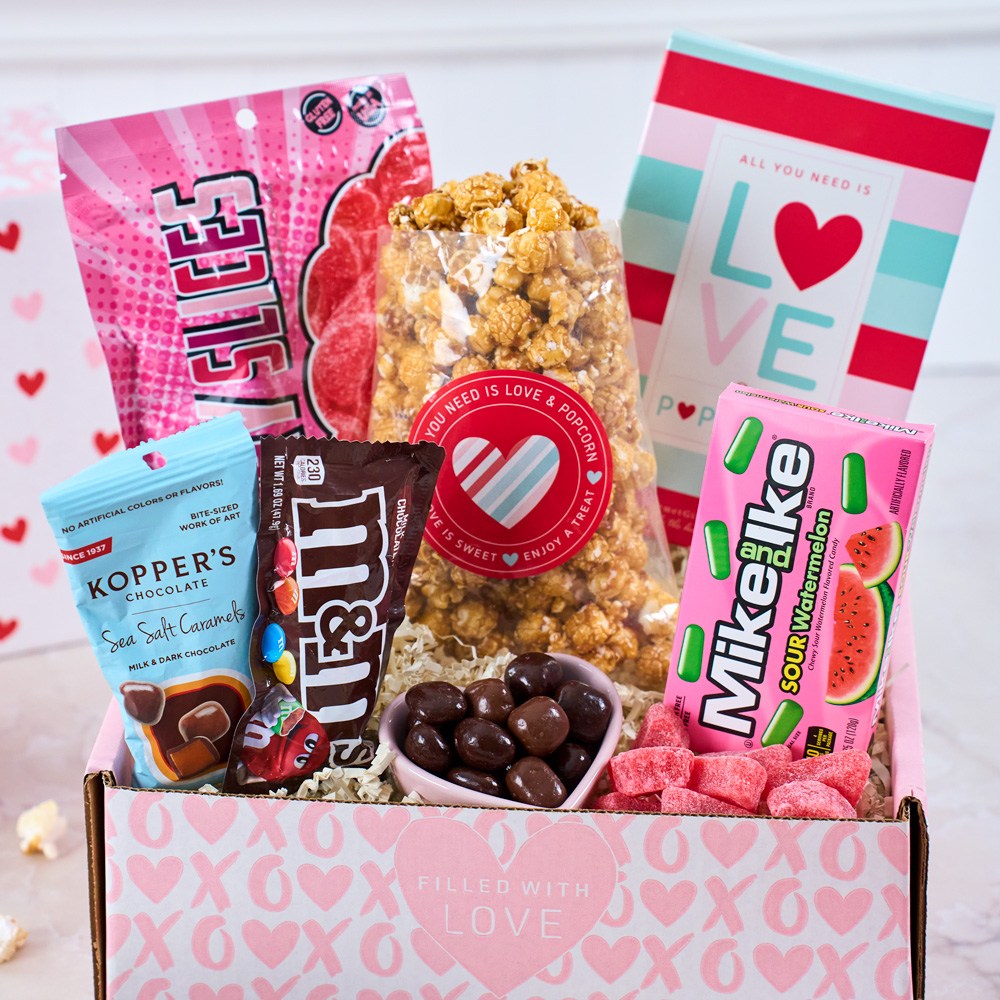 Filled With Love Popcorn And Candy