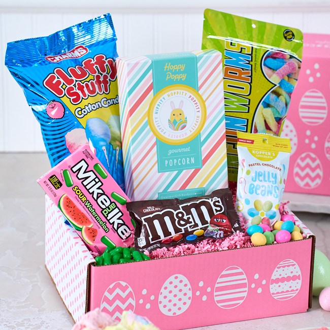 Happy Easter Candy Care Package - Pink