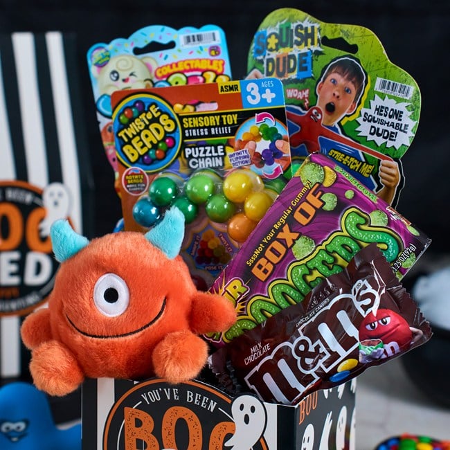 Happy Halloween Toys and Candy Gift Box
