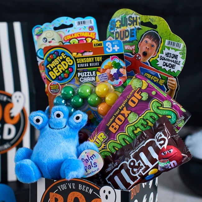 Happy Halloween Toys and Candy Gift Box