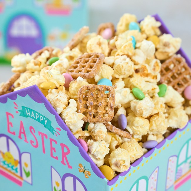 Happy Easter Bunny Munch Popcorn Gift