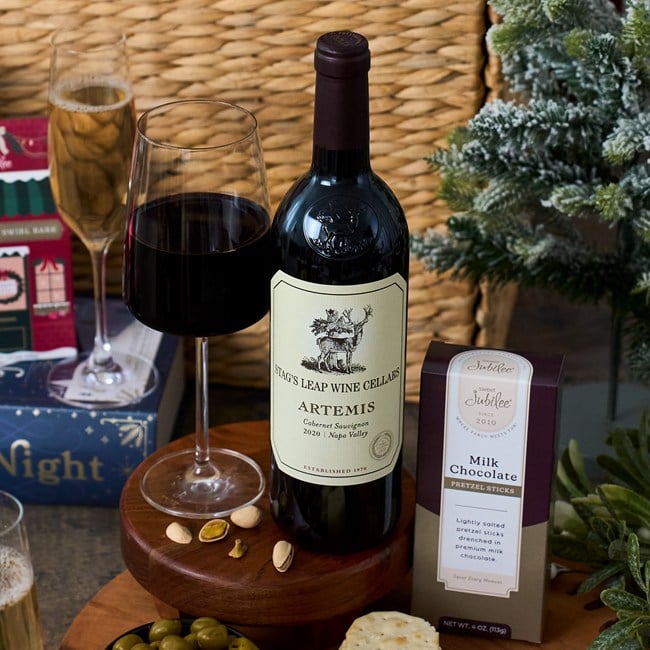 Luxury Wine And Champagne Gourmet Gift Basket