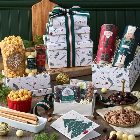 Christmas Sweet and Savory Snack Gift Box