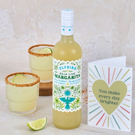 Baja Lime Margarita by Flybird Single Bottle