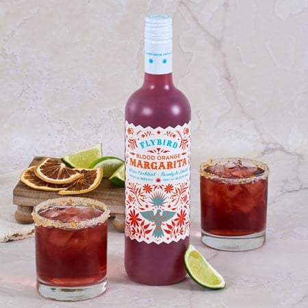Blood Orange Margarita by Flybird Single Bottle