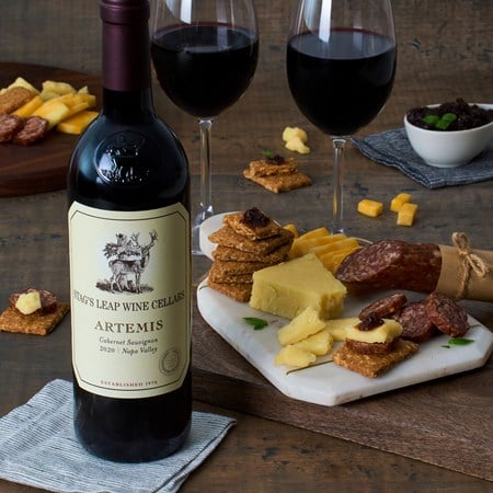Stag's Leap Artemis Cabernet Sauvignon Wine And Charcuterie