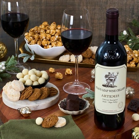 Stag's Leap Artemis Cabernet Sauvignon Wine And Christmas Treats