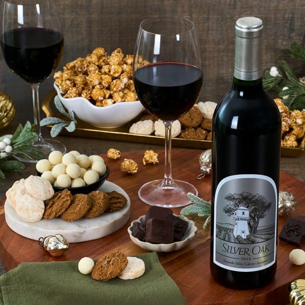 Silver Oak Cabernet Sauvignon Wine And Christmas Treats