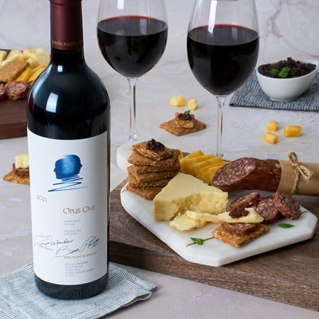 Opus One Wine and Charcuterie