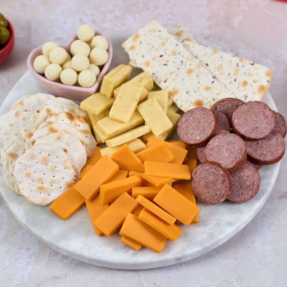 Happy Valentine's Day Meat And Cheese Deluxe