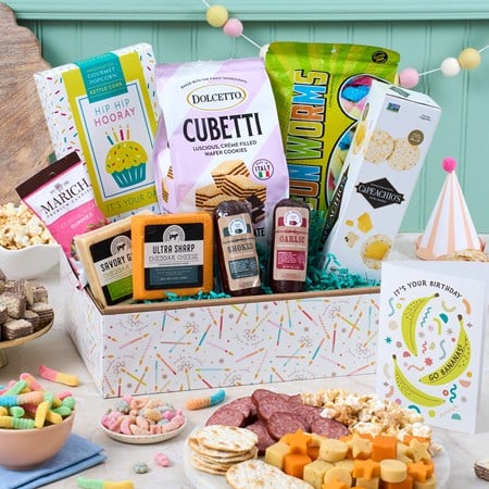Birthday Celebration Sweet and Savory Gift Box