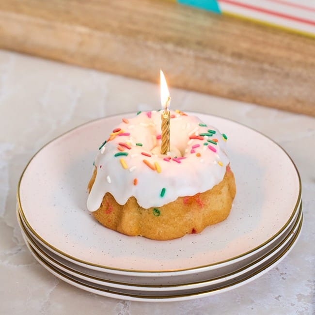 Happy Birthday Bundt Cake Assortment
