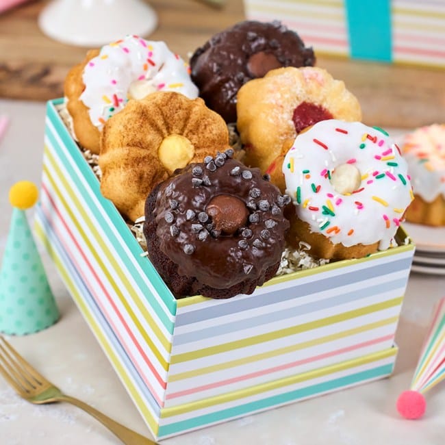 Happy Birthday Bundt Cake Assortment