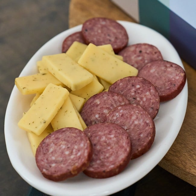 Veuve Champagne and Cheese Gift