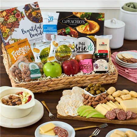 Meat Cheese and Fruit Baskets | Gourmet Gift Baskets