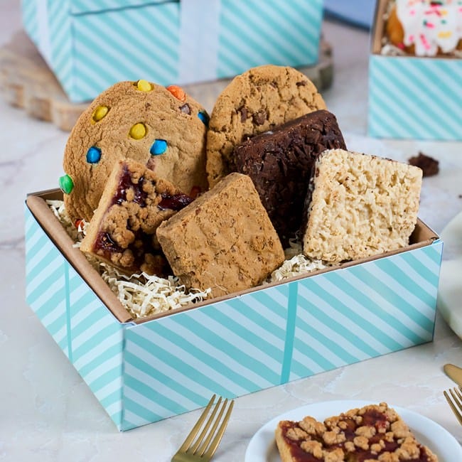 Baked Goods and Bundt Cakes Gift Tower