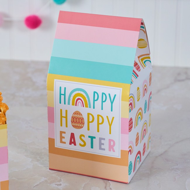 Happy Hoppy Easter Cheesy Cheddar Popcorn Gift
